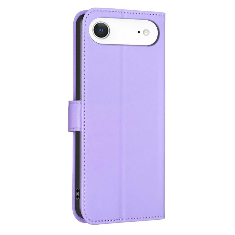 For iPhone Air Four-leaf Embossed Leather Phone Case