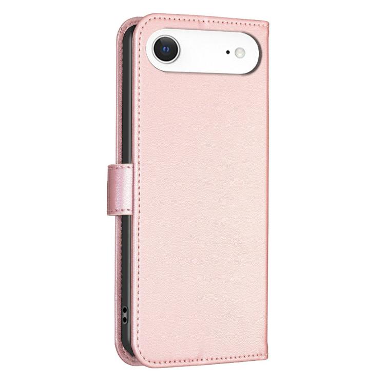 For iPhone Air Four-leaf Embossed Leather Phone Case