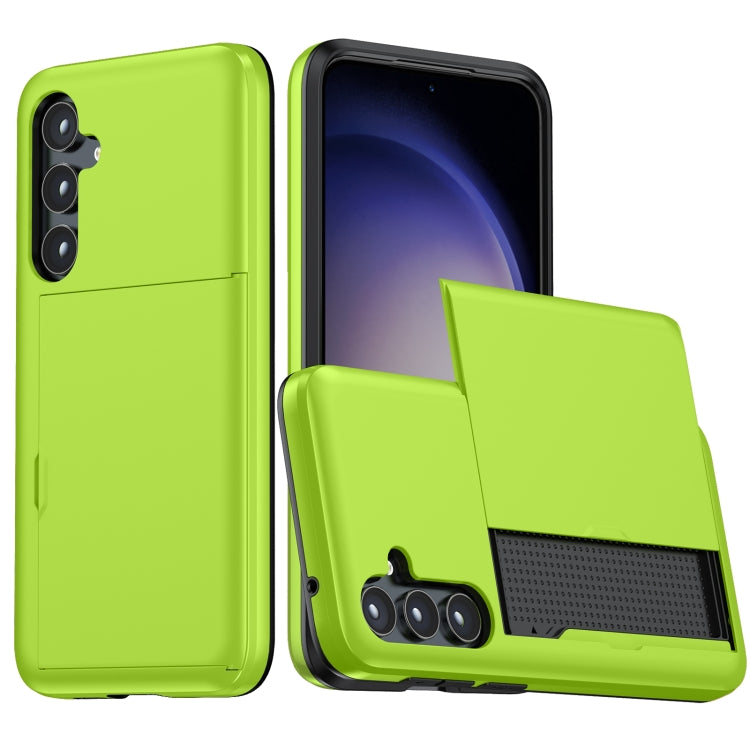 For Samsung Galaxy S23 FE 5G Shockproof Armor Phone Case with Card Slot