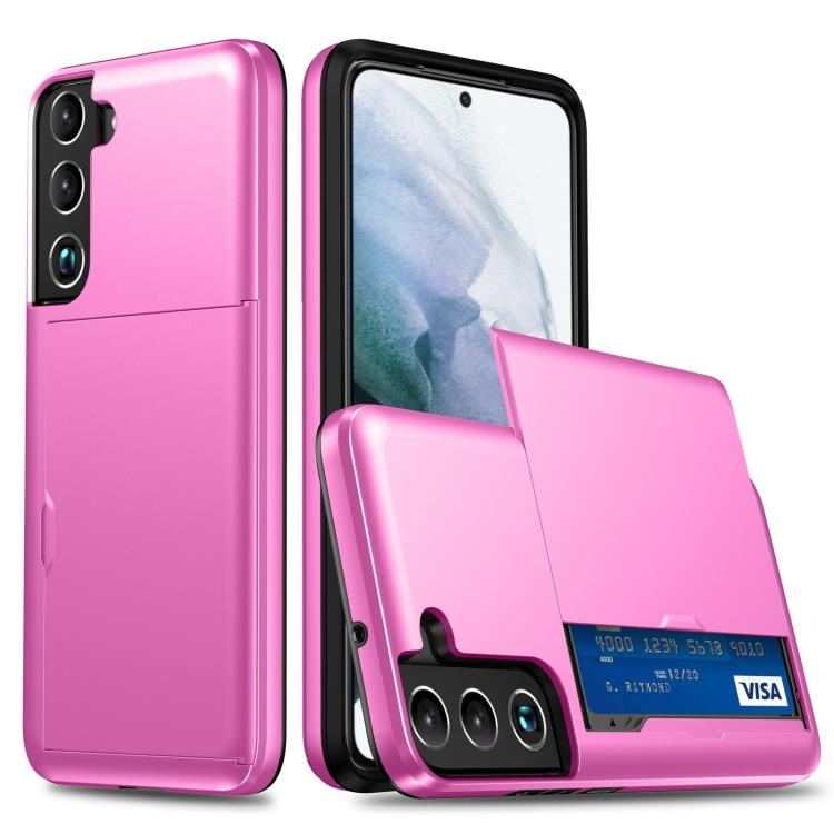 For Samsung Galaxy S25+ 5G Shockproof Armor Phone Case with Card Slot
