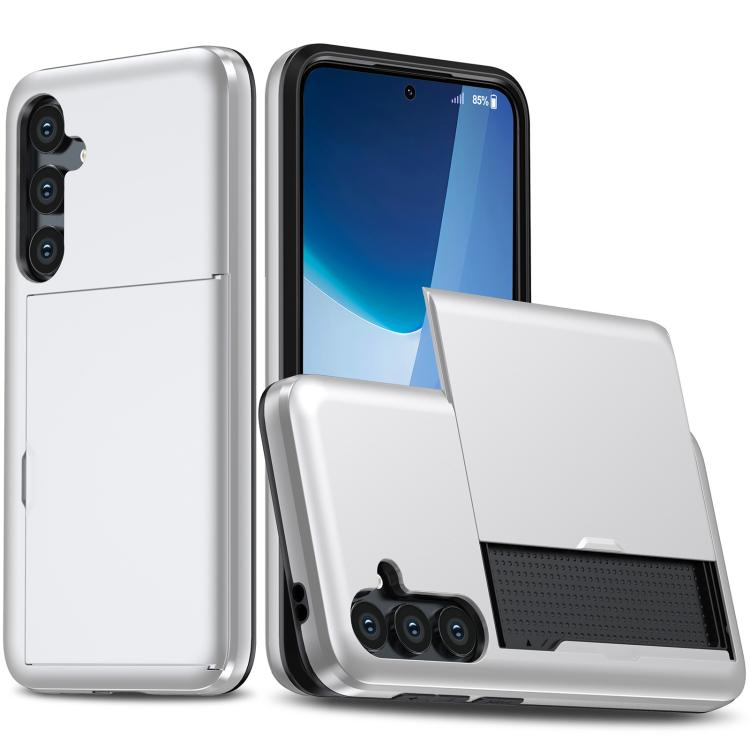 For Samsung Galaxy S25 FE 5G Shockproof Armor Phone Case with Card Slot