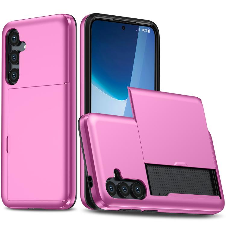 For Samsung Galaxy S25 FE 5G Shockproof Armor Phone Case with Card Slot