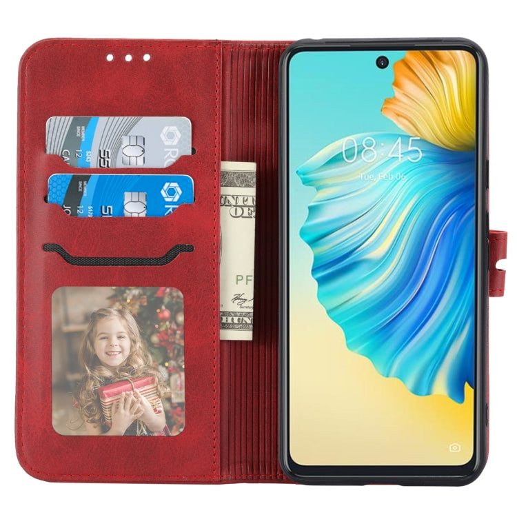 For Google Pixel 8a Embossed Happy Cat Pattern Flip Leather Phone Case