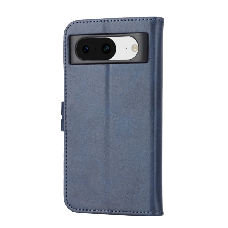 For Google Pixel 8a Embossed Happy Cat Pattern Flip Leather Phone Case