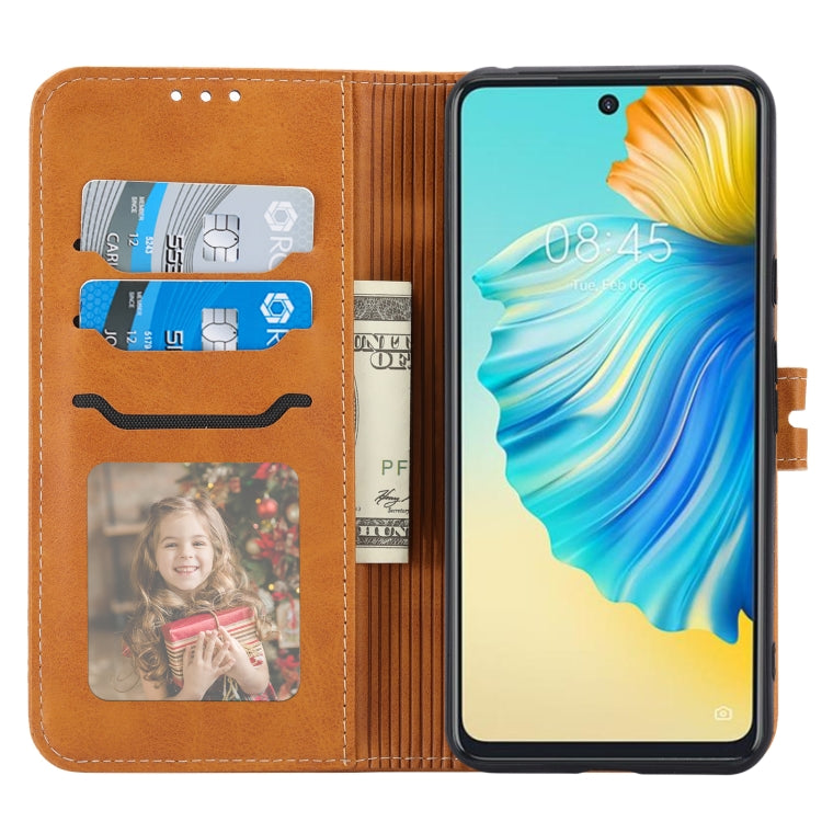 For Google Pixel 8a Embossed Happy Cat Pattern Flip Leather Phone Case