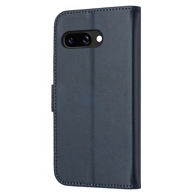 For Google Pixel 9a Embossed Happy Cat Pattern Flip Leather Phone Case