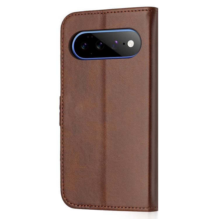 For Google Pixel 11 Pro XL Embossed Happy Cat Pattern Flip Leather Phone Case