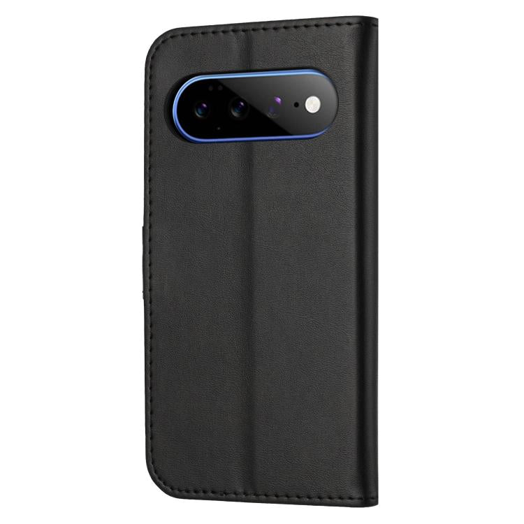 For Google Pixel 11 Pro XL Embossed Happy Cat Pattern Flip Leather Phone Case