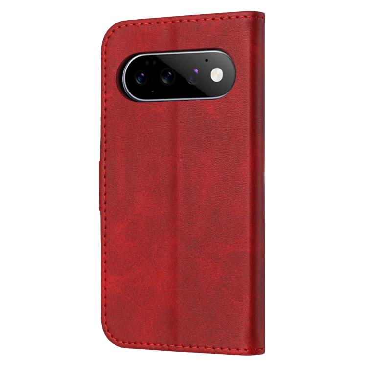 For Google Pixel 11 / 11 Pro Embossed Happy Cat Pattern Flip Leather Phone Case