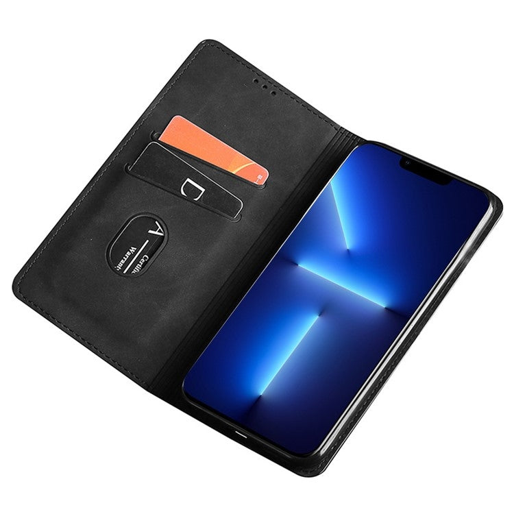 For Realme C65 4G Skin Feel Magnetic Leather Phone Case