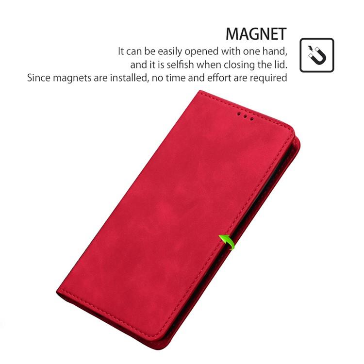 For Realme Neo8 5G Skin Feel Magnetic Leather Phone Case