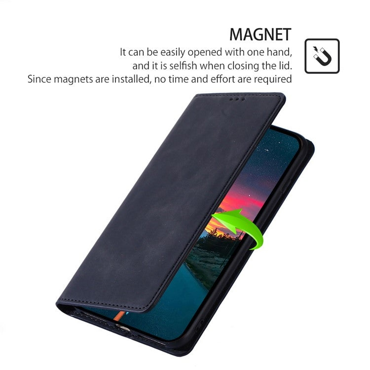 For Tecno Spark 30C 4G Skin Feel Magnetic Leather Phone Case