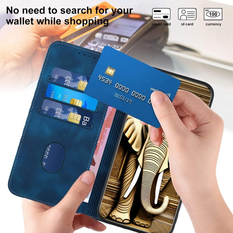 For Honor 200 Pro Elephant Head Embossed Phone Leather Case with Lanyard
