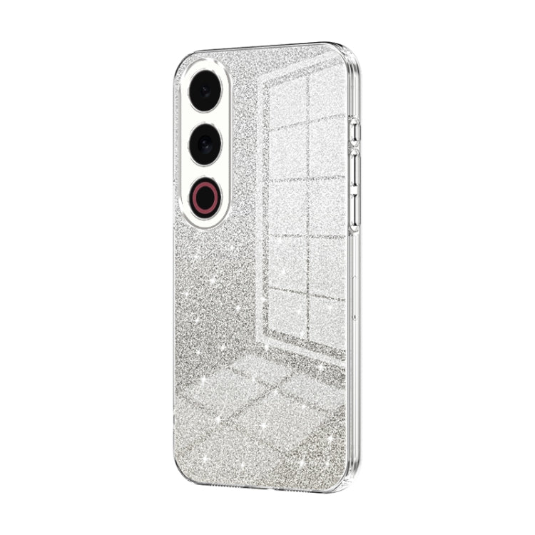 For Meizu 21 Note Gradient Glitter Powder Electroplated Phone Case