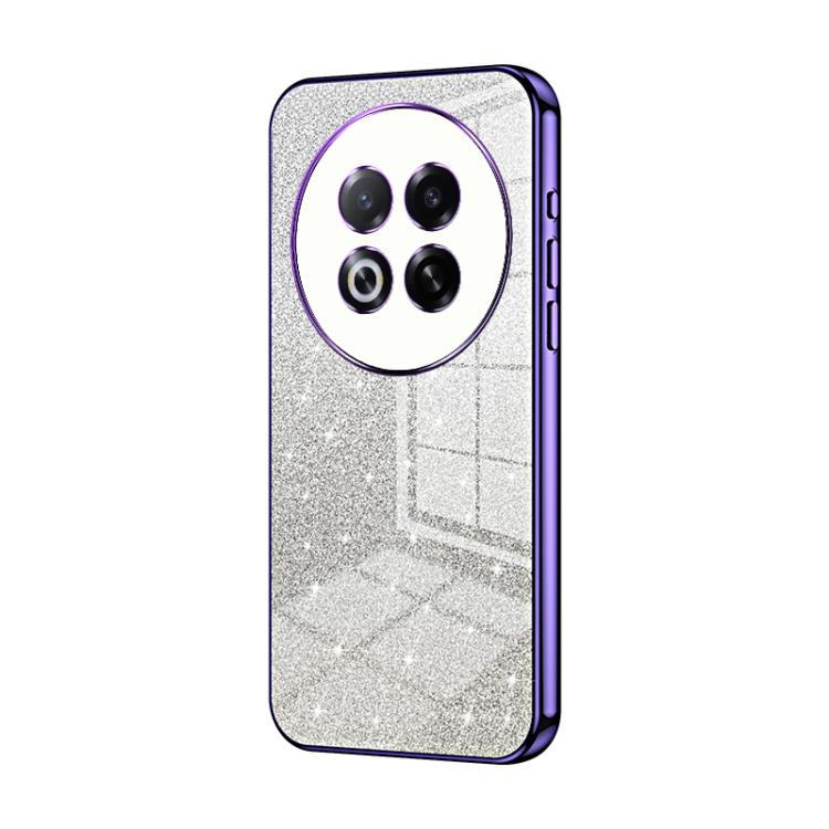 For Meizu Note 16 Pro Gradient Glitter Powder Electroplated Phone Case