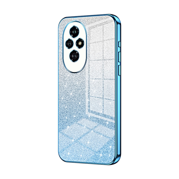 For Honor 200 Gradient Glitter Powder Electroplated Phone Case