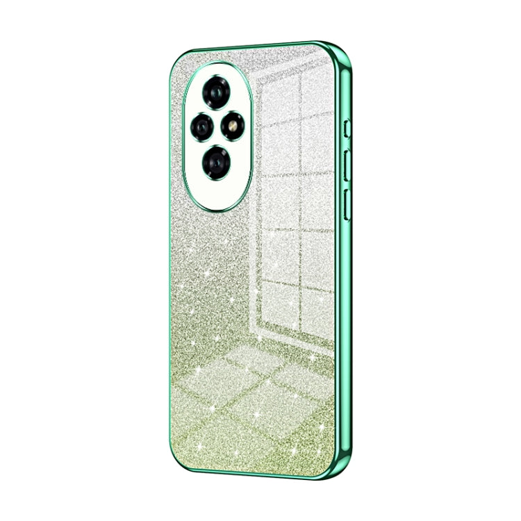 For Honor 200 Gradient Glitter Powder Electroplated Phone Case