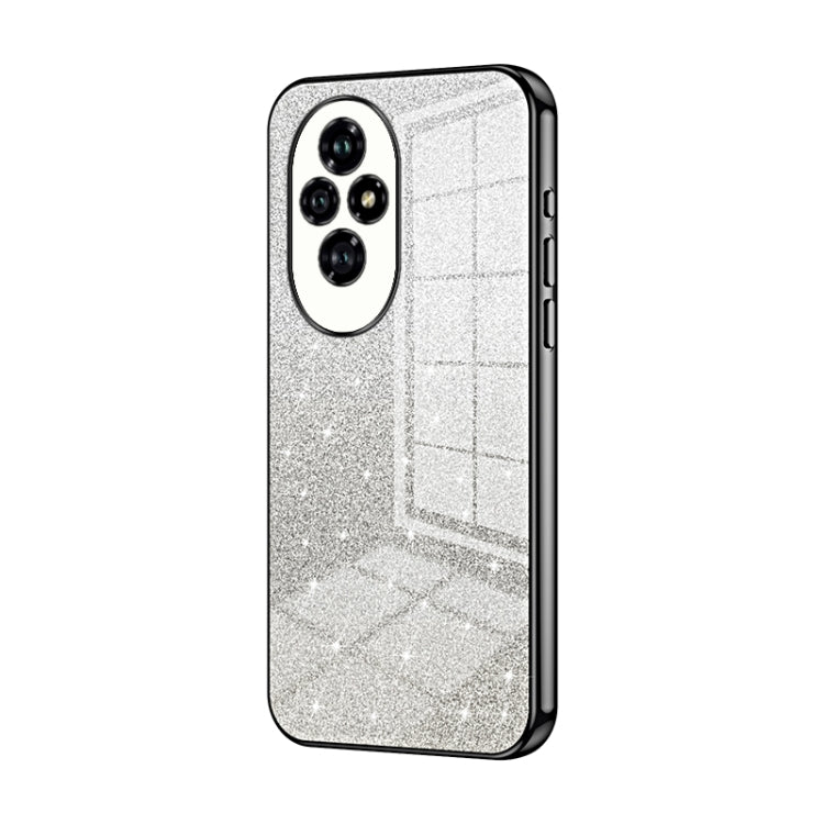 For Honor 200 Gradient Glitter Powder Electroplated Phone Case
