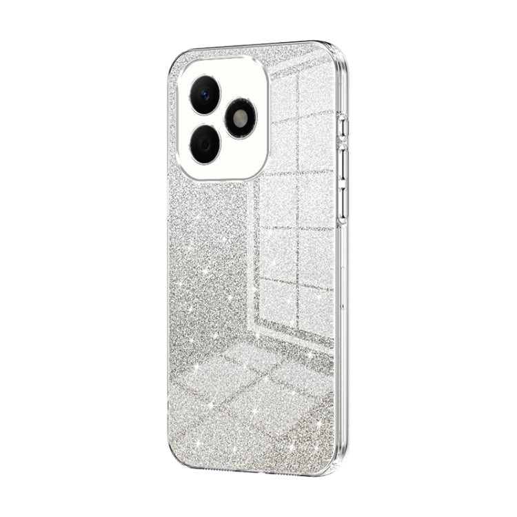 For Honor X60i Gradient Glitter Powder Electroplated Phone Case