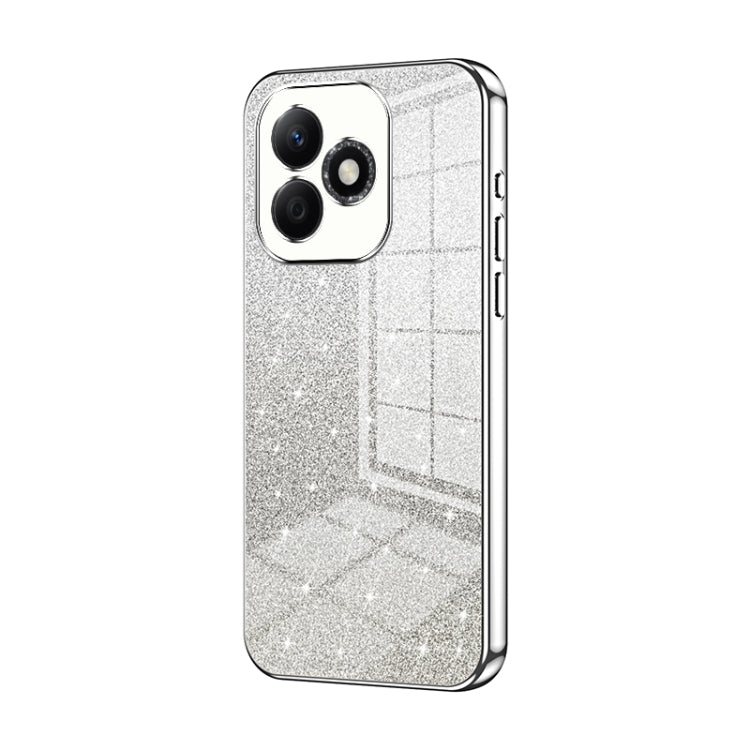 For Honor X60i Gradient Glitter Powder Electroplated Phone Case