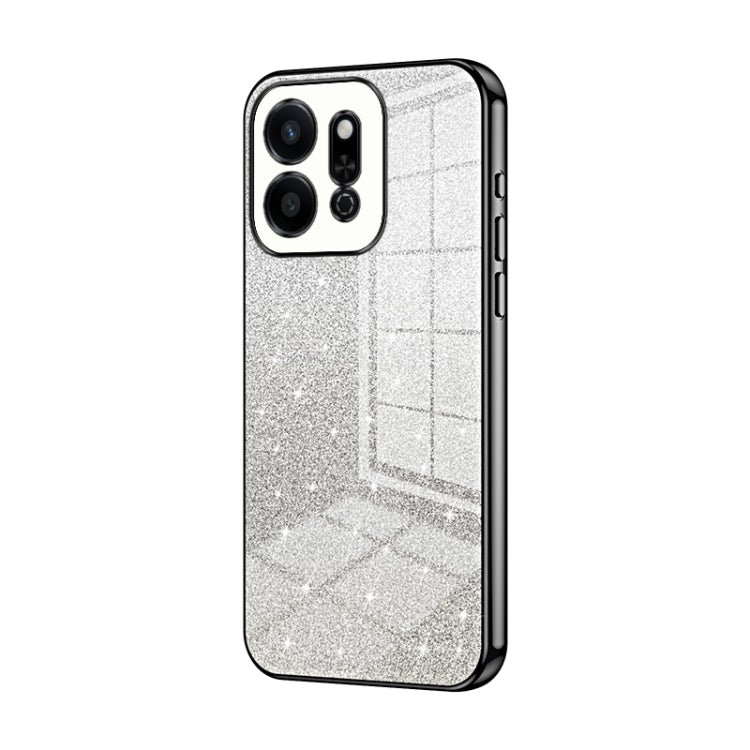 For Honor Play 9T 5G Gradient Glitter Powder Electroplated Phone Case