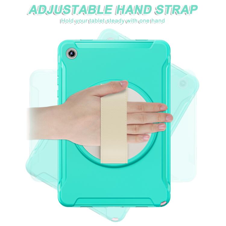 For Samsung Galaxy Tab A11+ Spider Wheel Silicone Hybrid PC Tablet Case