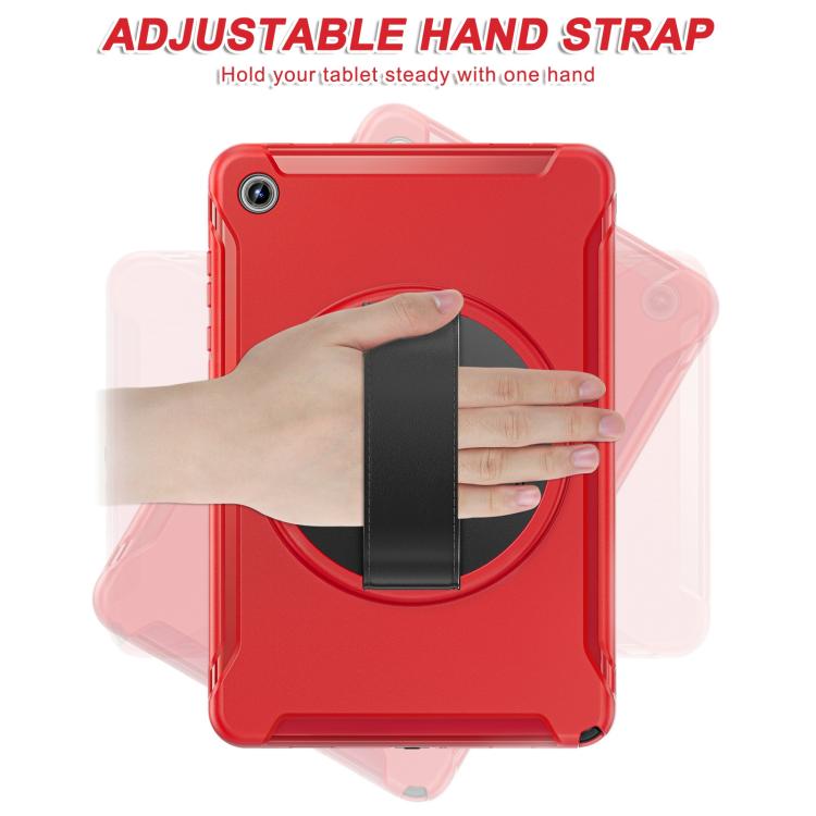 For Samsung Galaxy Tab A11+ Spider Wheel Silicone Hybrid PC Tablet Case