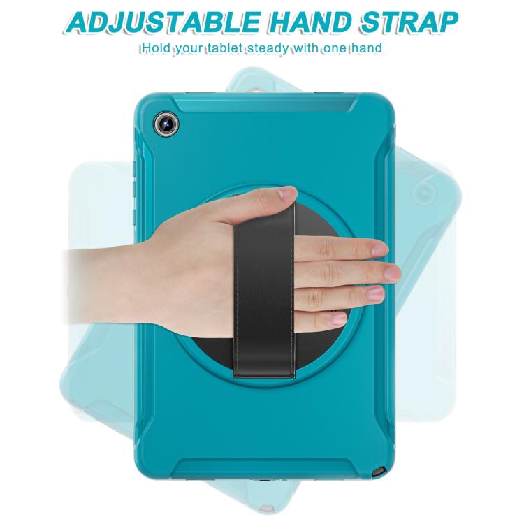 For Samsung Galaxy Tab A11+ Spider Wheel Silicone Hybrid PC Tablet Case