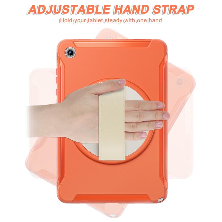 For Samsung Galaxy Tab A11+ Spider Wheel Silicone Hybrid PC Tablet Case