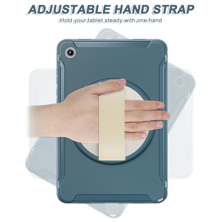 For Samsung Galaxy Tab A11+ Spider Wheel Silicone Hybrid PC Tablet Case