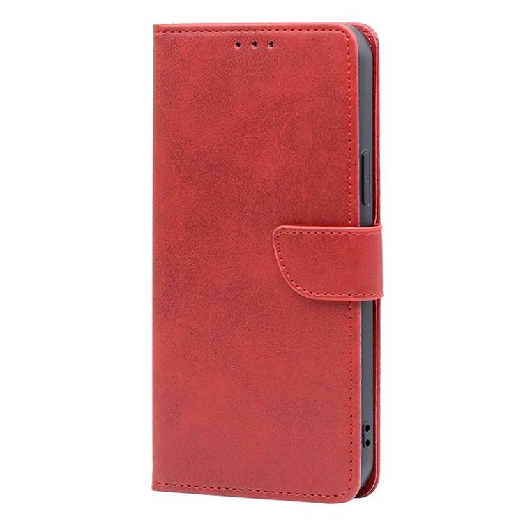 For Honor X6c 4G Calf Texture Buckle Flip Leather Phone Case