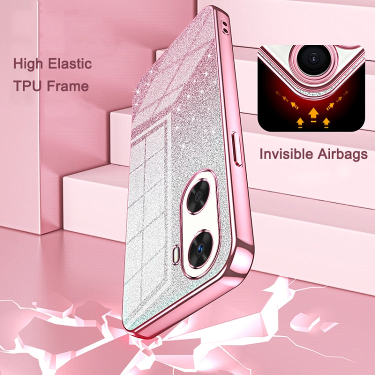 For Huawei Maimang 30 Gradient Glitter Powder Electroplated Phone Case