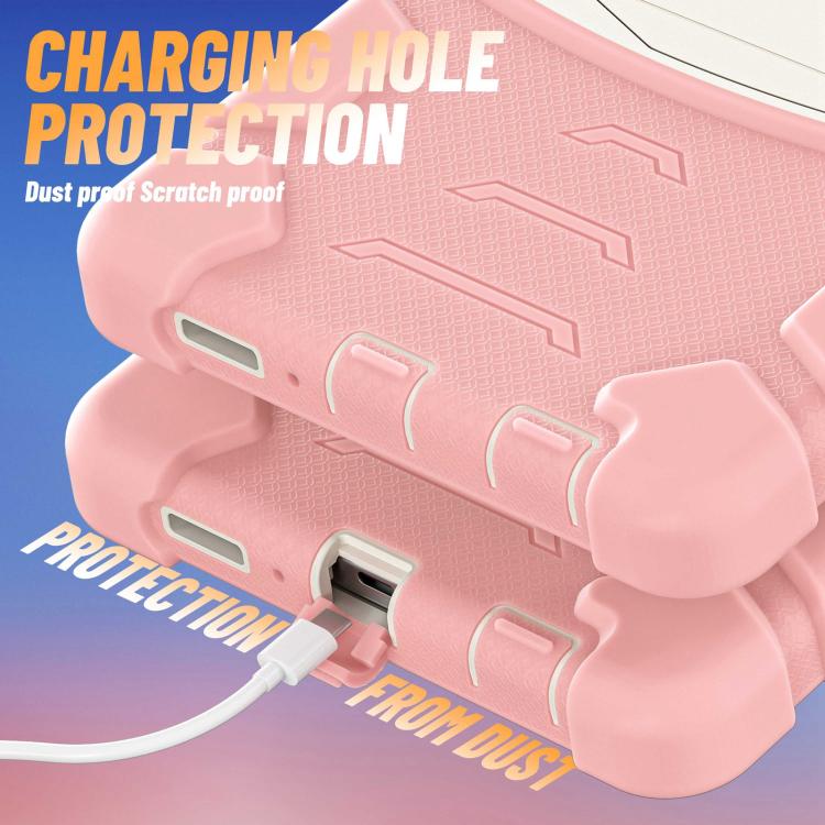 For Samsung Galaxy Tab A11 PC Hybrid Silicone Tablet Case with Holder
