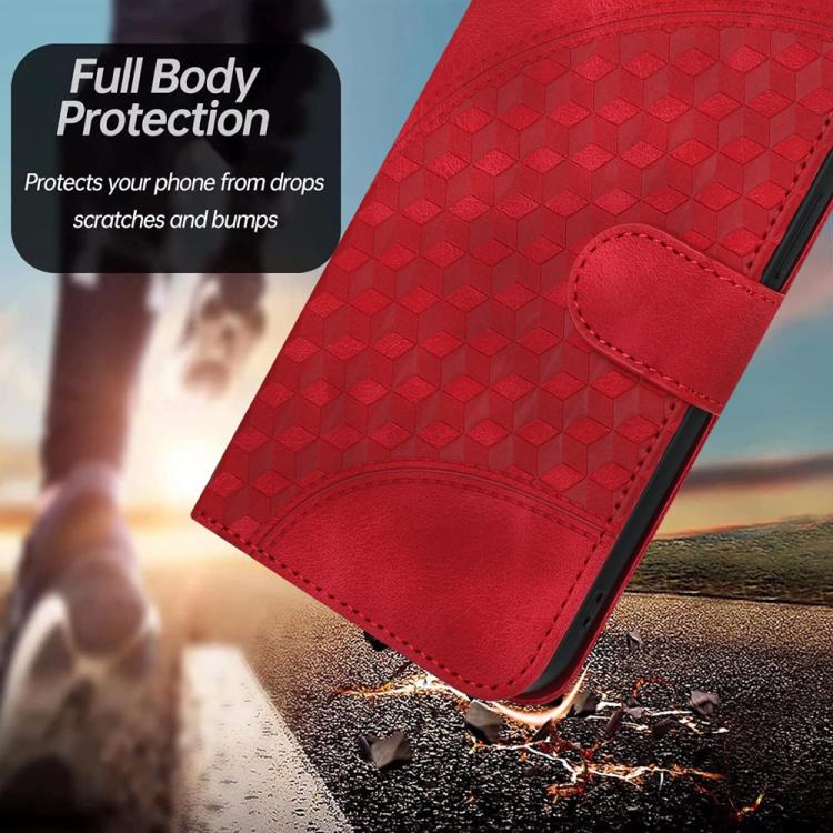 For Huawei P60 / P60 Pro Elephant Head Embossed Phone Leather Case with Lanyard
