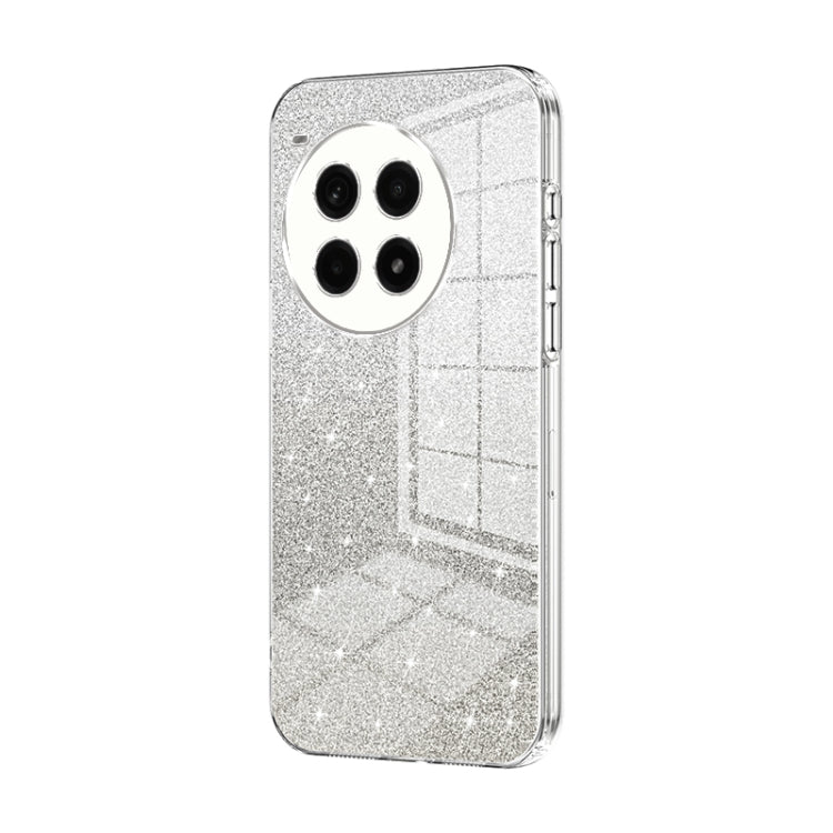 For OnePlus Ace 3 Pro Gradient Glitter Powder Electroplated Phone Case