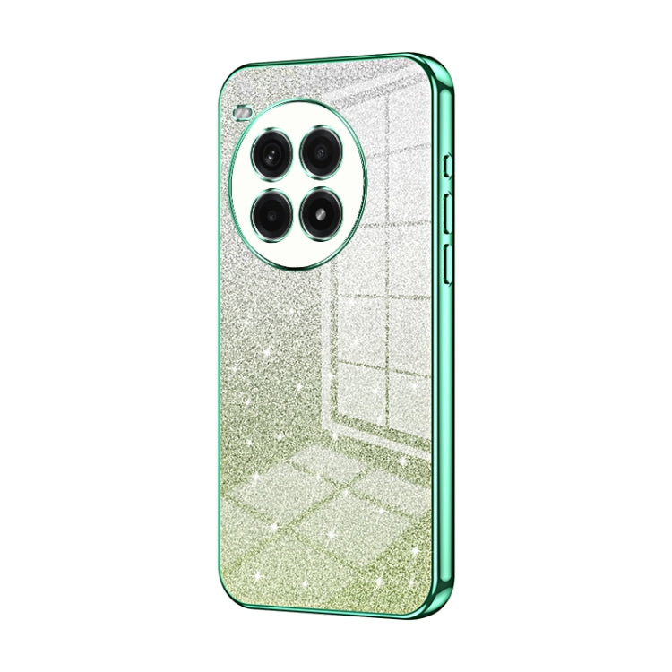 For OnePlus Ace 3 Pro Gradient Glitter Powder Electroplated Phone Case