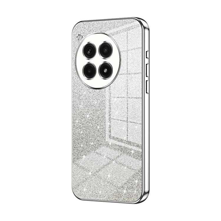 For OnePlus Ace 3 Pro Gradient Glitter Powder Electroplated Phone Case