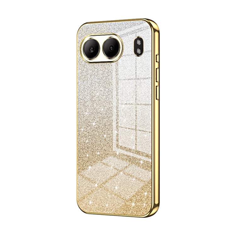 For OnePlus Nord 4 Gradient Glitter Powder Electroplated Phone Case