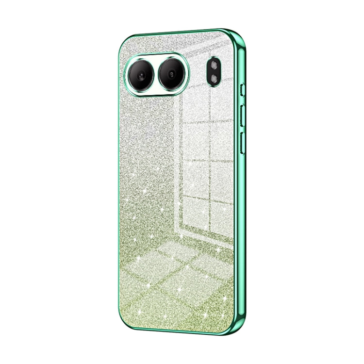 For OnePlus Nord 4 Gradient Glitter Powder Electroplated Phone Case