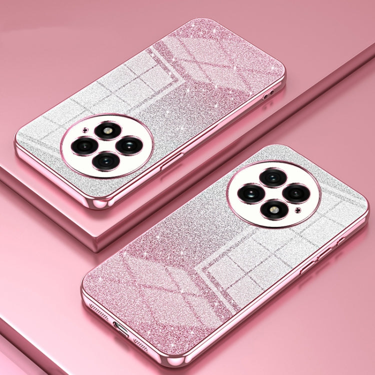 For OnePlus 13 Gradient Glitter Powder Electroplated Phone Case