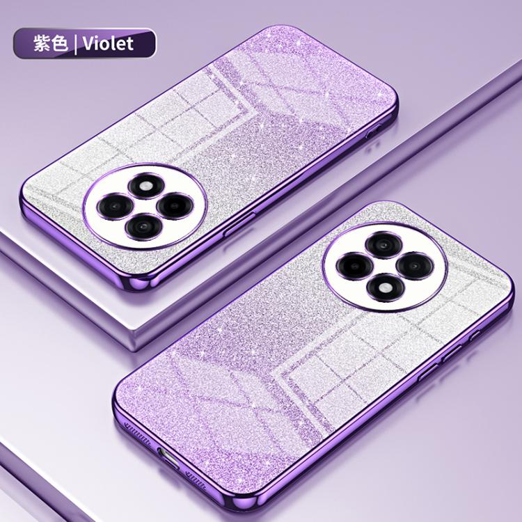 For OnePlus Ace 5 / 13R Gradient Glitter Powder Electroplated Phone Case