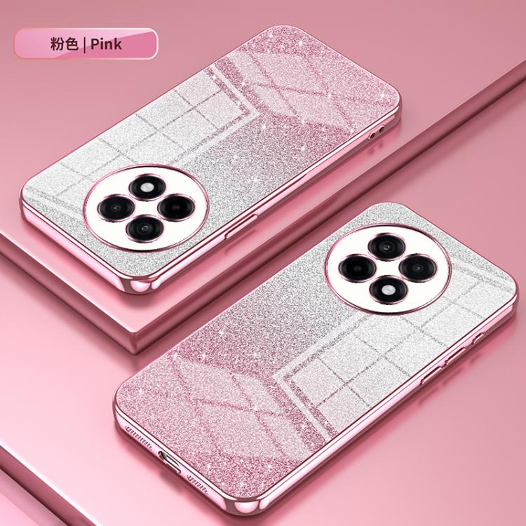 For OnePlus Ace 5 / 13R Gradient Glitter Powder Electroplated Phone Case
