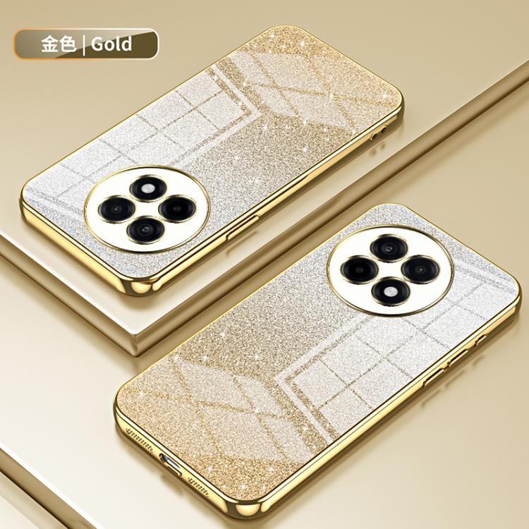 For OnePlus Ace 5 / 13R Gradient Glitter Powder Electroplated Phone Case