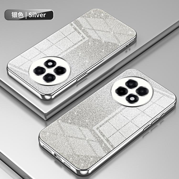 For OnePlus Ace 5 / 13R Gradient Glitter Powder Electroplated Phone Case