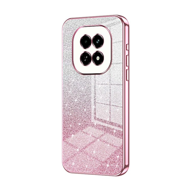For Realme V60 Gradient Glitter Powder Electroplated Phone Case