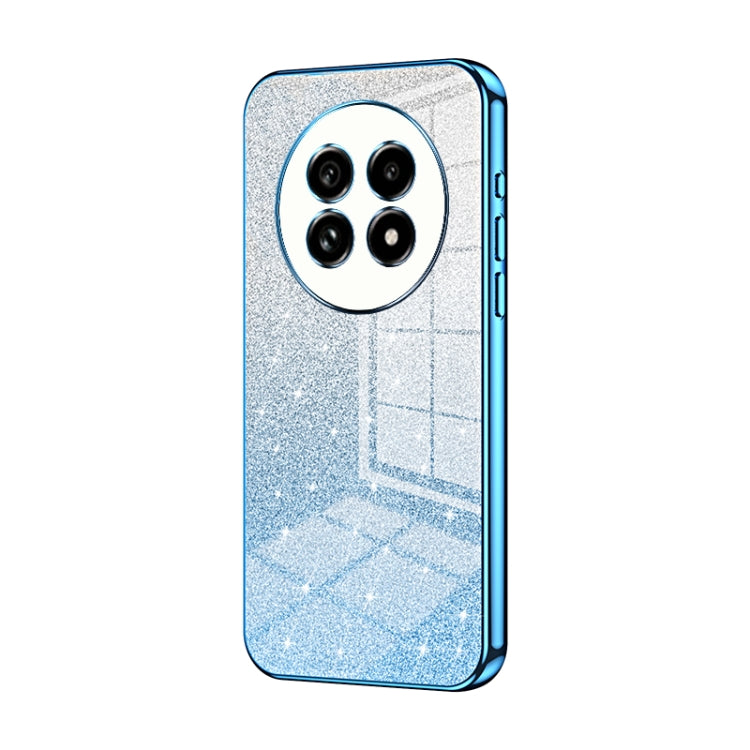 For Realme 13 Pro+ Gradient Glitter Powder Electroplated Phone Case