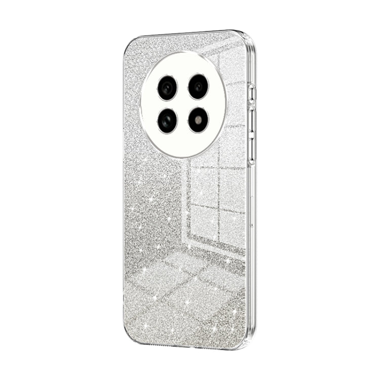 For Realme 13 Pro+ Gradient Glitter Powder Electroplated Phone Case