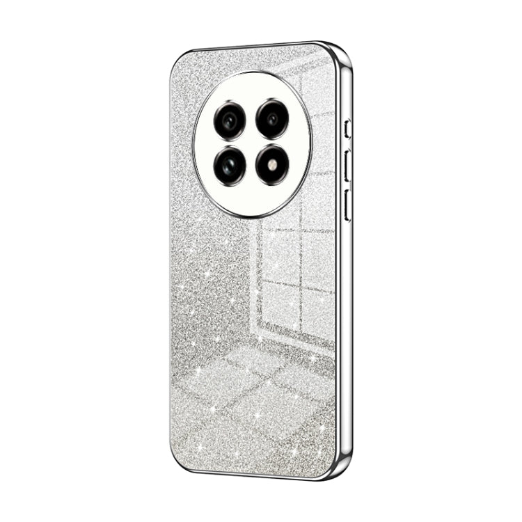 For Realme 13 Pro+ Gradient Glitter Powder Electroplated Phone Case