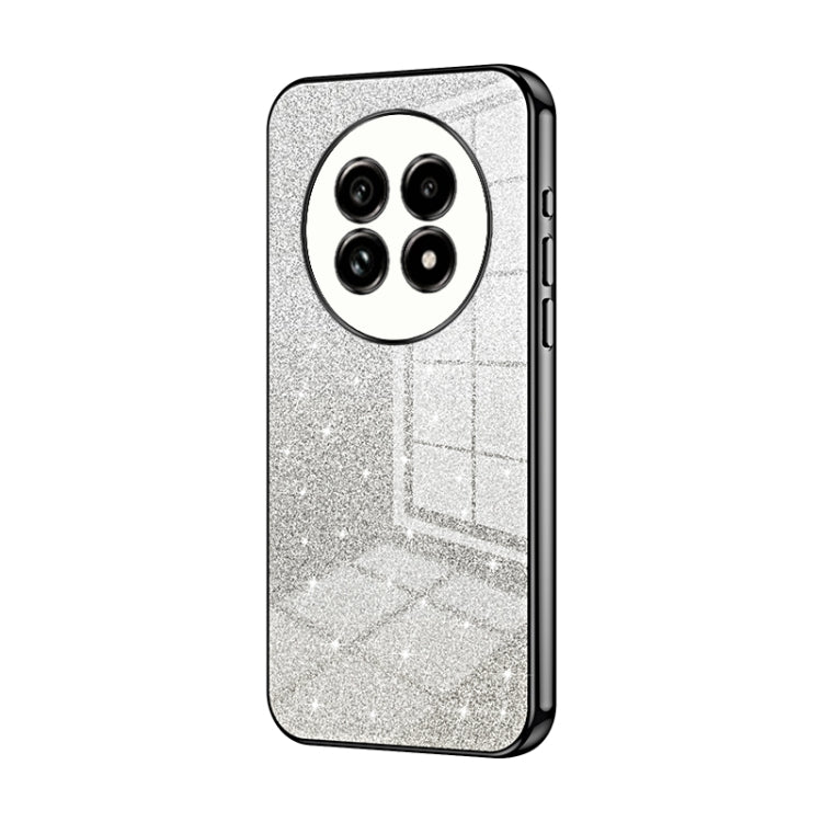 For Realme 13 Pro+ Gradient Glitter Powder Electroplated Phone Case