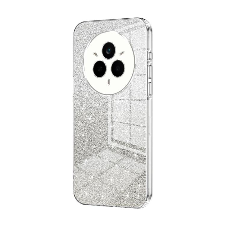 For Realme 14 Pro Gradient Glitter Powder Electroplated Phone Case